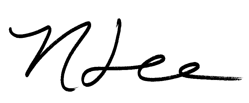 Nara Lee signature