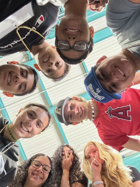 NJHS members at River Heights Intermediate School in Eastvale, CA. Photo courtesy of Nicole Elmore.